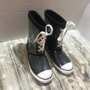 chuck taylor rain boots